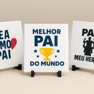 Azulejo Personalizado Decorativo 20x20cm - COM SUPORTE - Imagem 3